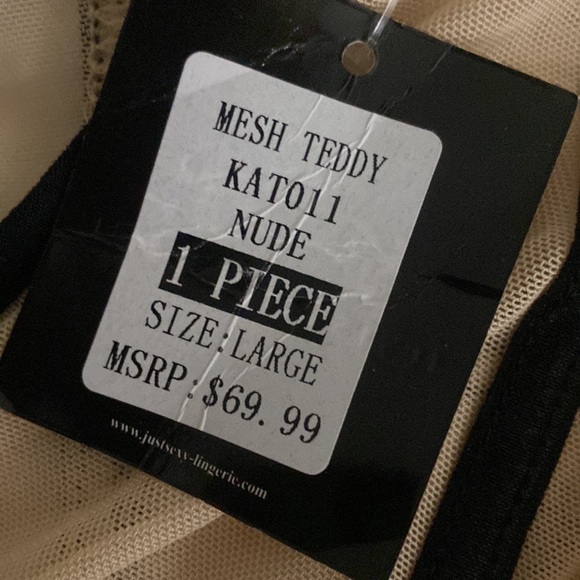 Mesh teddy bodysuit - Picture 2 of 2